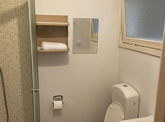 Łazienka domku 2-os.